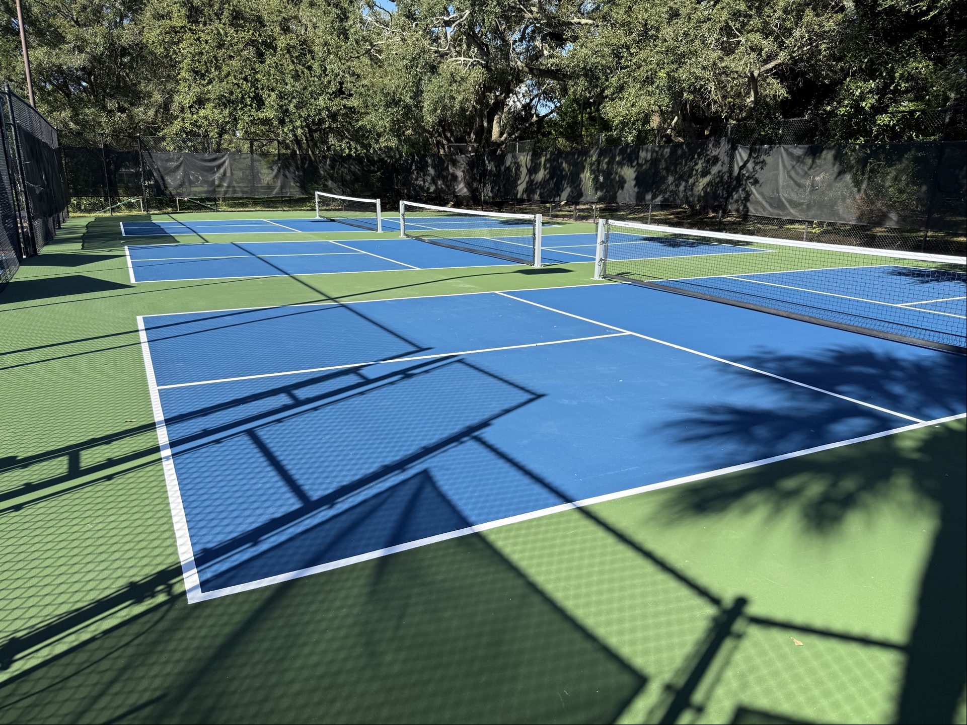 Pickleball Court Construction