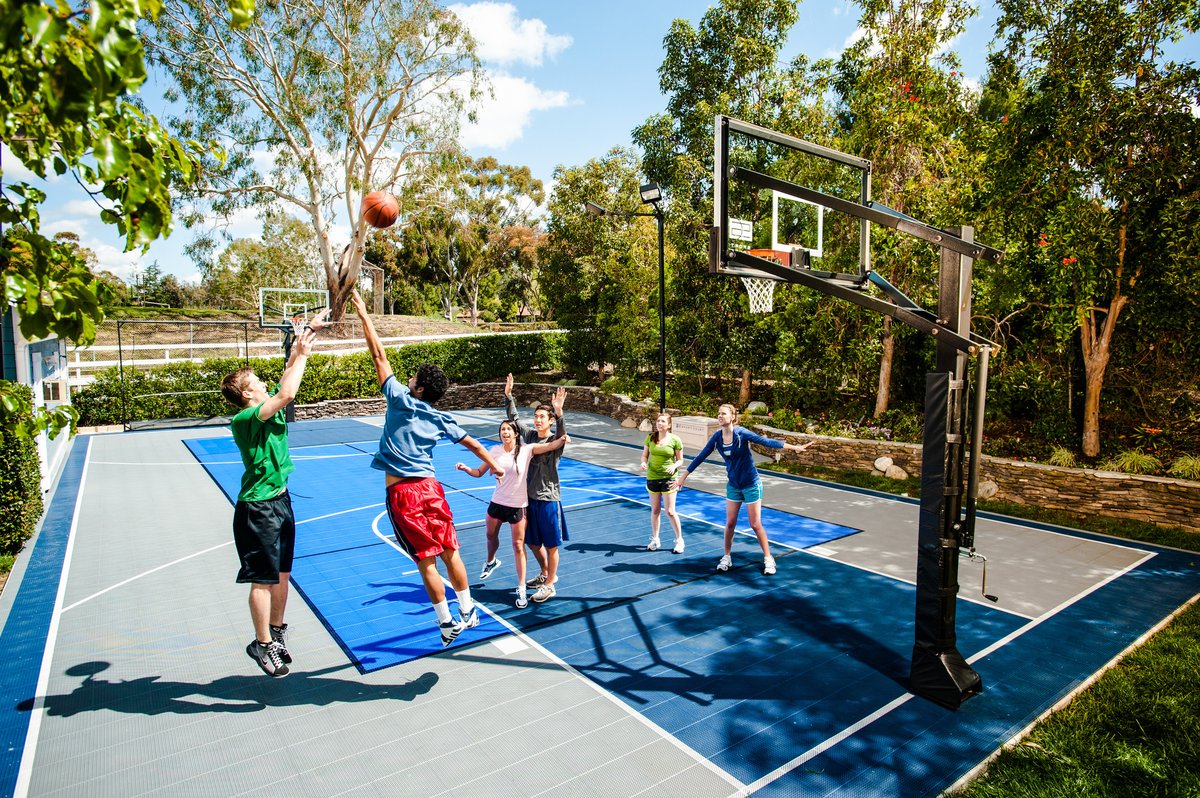 Backyard Basketball Court Florida | Expert Installation in Orlando